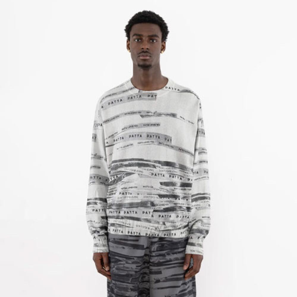 Patta Loves You Ribbons Knitted Sweater - Size S